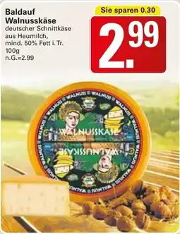 WEZ Baldauf Walnusskäse Angebot