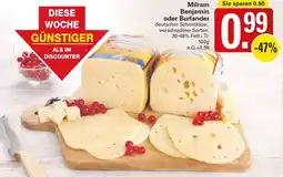 WEZ Milram Benjamin oder Burlander Angebot