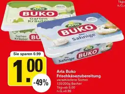 WEZ Arla Buko Frischkäsezubereitung Angebot