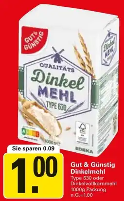 WEZ Gut & Günstig Dinkelmehl Angebot