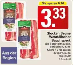 WEZ Glocken Beune Westfälischer Bauchspeck Angebot