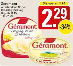 WEZ Geramont Angebot