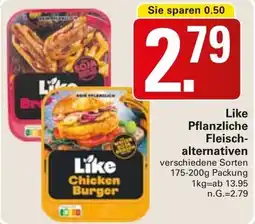 WEZ Like Pflanzliche Fleischalternativen Angebot