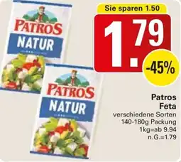 WEZ Patros Feta Angebot