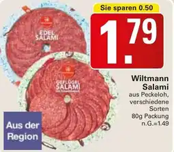 WEZ Wiltmann Salami Angebot