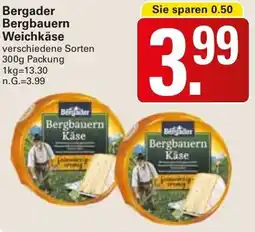 WEZ Bergader Bergbauern Weichkäse Angebot