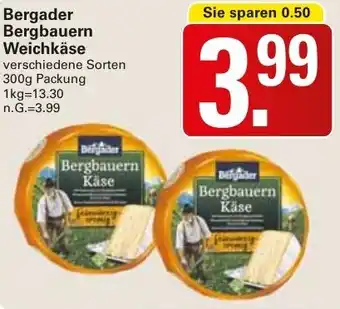 WEZ Bergader Bergbauern Weichkäse Angebot
