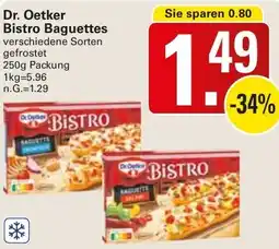 WEZ Dr. Oetker Bistro Baguettes Angebot