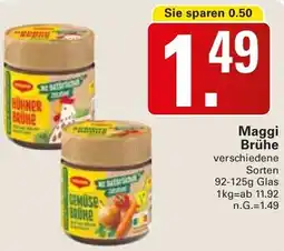 WEZ Maggi Brühe Angebot