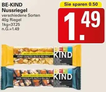 WEZ BE-KIND Nussriegel Angebot
