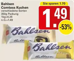 WEZ Bahlsen Comtess Kuchen Angebot