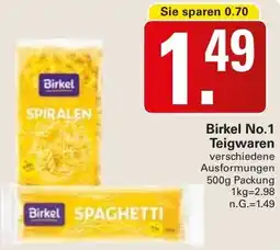 WEZ Birkel No.1 Teigwaren Angebot
