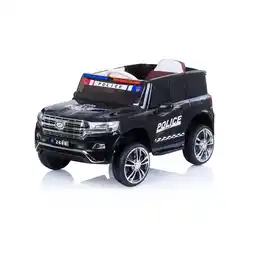 Netto Marken-Discount Chipolino Kinder Elektroauto Patrol Fernbedienung, MP3-Anschluss Sicherheitsgurt schwarz Angebot