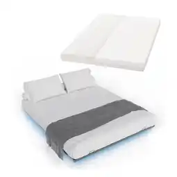 Netto Marken-Discount Juskys Metallbett Palamos 180x200 cm mit Matratze, Lattenrost & LED - Schwebebett, Bett - Schwarz Angebot