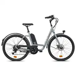 Netto Marken-Discount LLobe City E-Bike Town Compact grau 26 Angebot