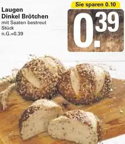 WEZ Laugen Dinkel Brötchen Angebot