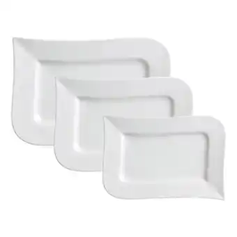 Netto Marken-Discount Ritzenhoff & Breker Servierplatten-Set Melodie 3er Set Angebot