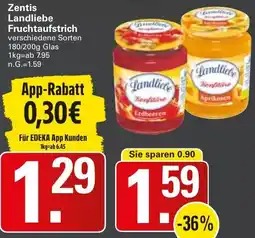 WEZ Zentis Landliebe Fruchtaufstrich Angebot