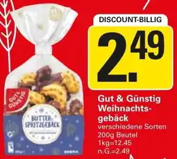 WEZ Gut & Günstig Weihnachtsgebäck Angebot