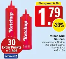 WEZ Millas Mill Saucen Angebot