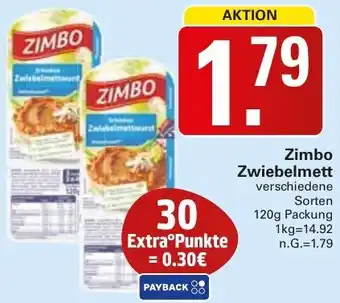 WEZ Zimbo Zwiebelmett Angebot