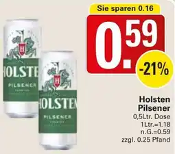 WEZ Holsten Pilsener Angebot