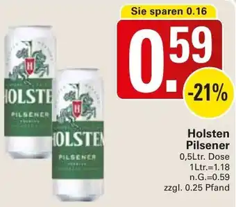 WEZ Holsten Pilsener Angebot