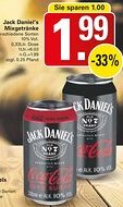 WEZ Jack Daniel's Mixgetränke Angebot