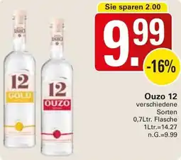 WEZ Ouzo 12 Angebot