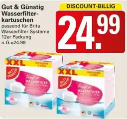 WEZ Gut & Günstig Wasserfilterkartuschen Angebot