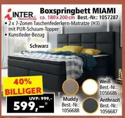Norma Boxspringbett MIAMI Angebot