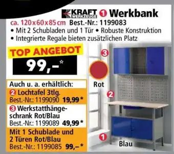 Norma Werkbank Angebot