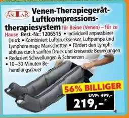 Norma Venen-Therapiegerät-Luftkompressionstherapiesystem Angebot