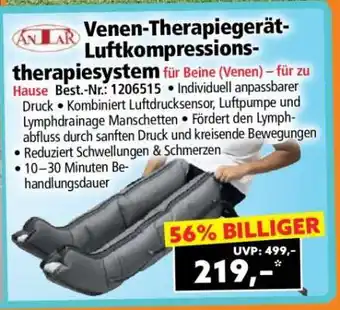 Norma Venen-Therapiegerät-Luftkompressionstherapiesystem Angebot