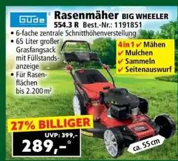 Norma Rasenmäher BIG WHEELER 554.3 R Angebot
