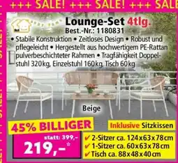 Norma Lounge-Set 4tlg Angebot