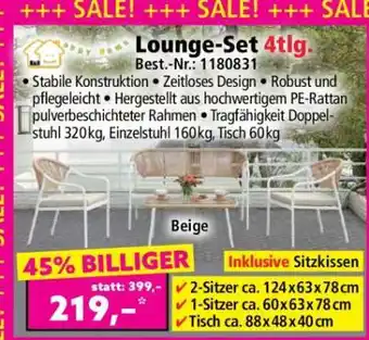 Norma Lounge-Set 4tlg Angebot