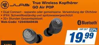 expert Techno Land JLAB True Wireless Kopfhörer GO Air POP Angebot