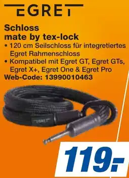 expert Techno Land EGRET Schloss mate by tex-lock Angebot