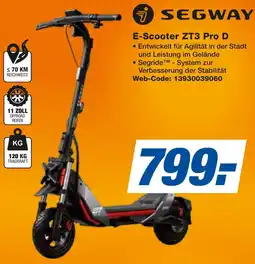 expert Techno Land SEGWAY E-Scooter ZT3 Pro D Angebot
