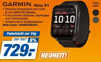 expert Techno Land GARMIN Venu X1 Angebot