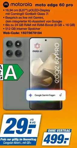 expert Techno Land Motorola moto edge 60 pro Angebot