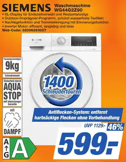expert Techno Land SIEMENS Waschmaschine WG44G2Z90 Angebot