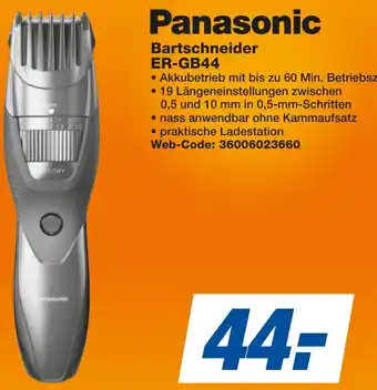 expert Techno Land Panasonic Bartschneider ER-GB44 Angebot