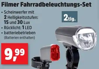 Thomas Philipps Filmer Fahrradbeleuchtungs-Set Angebot