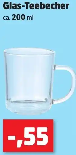 Thomas Philipps Glas-Teebecher Angebot