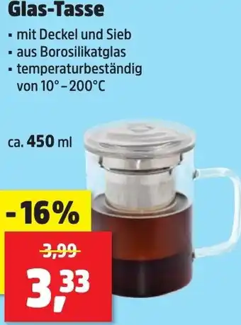 Thomas Philipps Glas-Tasse Angebot