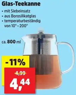 Thomas Philipps Glas-Teekanne Angebot