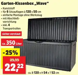 Thomas Philipps Garten-Kissenbox ,,Wave" Angebot