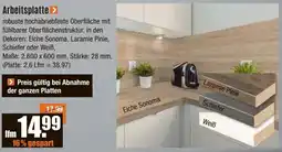 V Baumarkt Arbeitsplatte Angebot